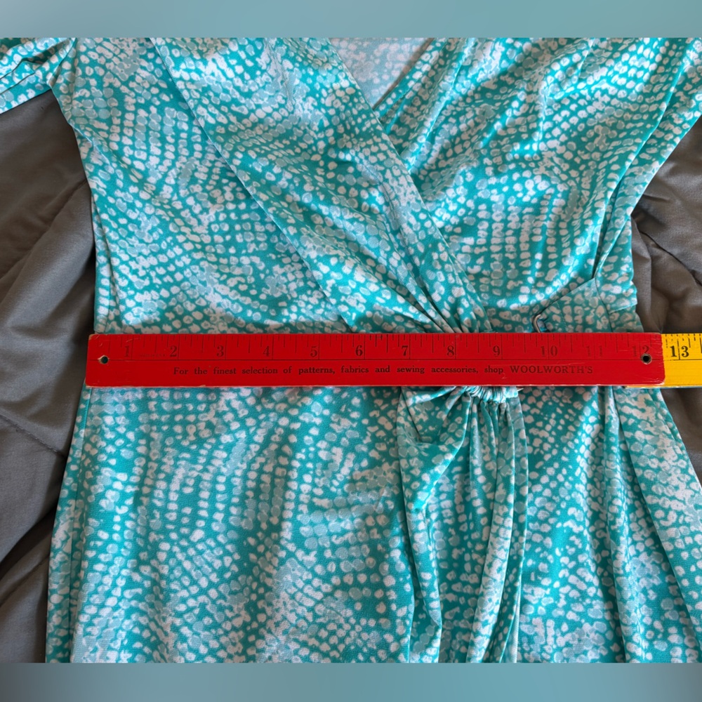 Apt. 9 Turquoise Wrap Dress - Picture 5 of 5